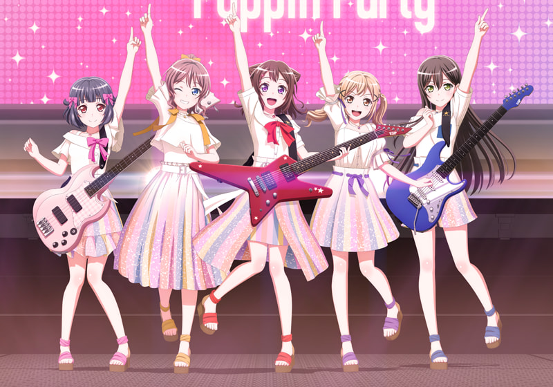 Poppin' Party イラスト